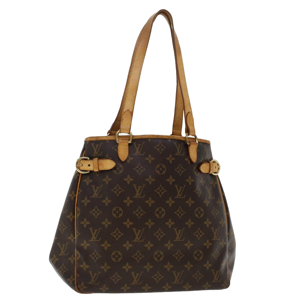 LOUIS VUITTON Monogram Batignolles Vertical Tote Bag M51153 LV Auth fm2525